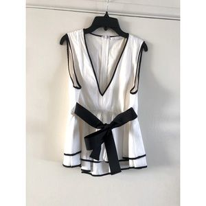 Old school V-neck tank top!